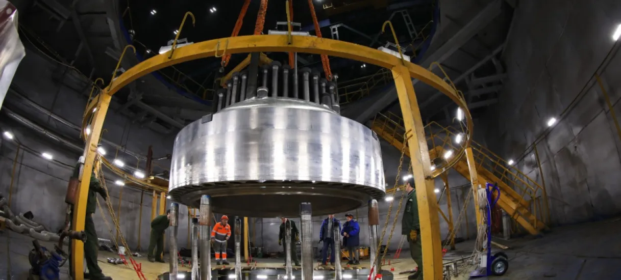 Atommash has carried out a check assembly of Reactor vessel for Kudankulam NPP