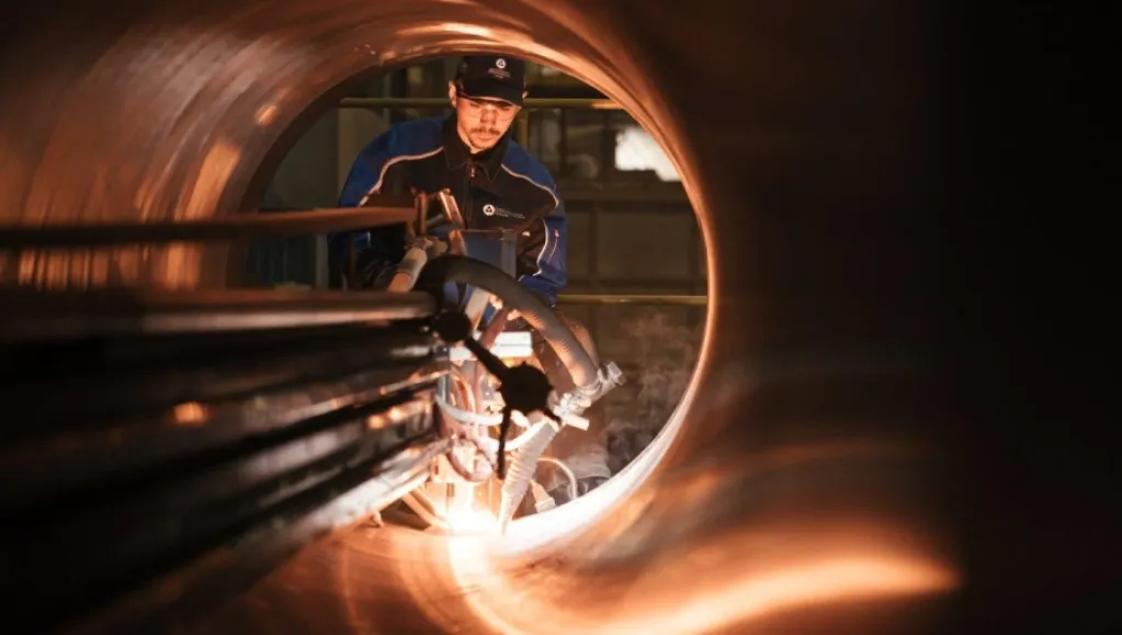 Petrozavodskmash launched cladding of blanks for pipelines of China NPP