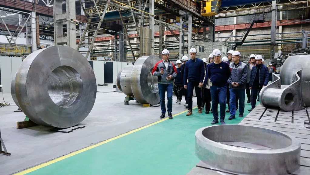 «Петрозаводскмаш» представил главе Минпромторга РФ проекты цифровой трансформации предприятия