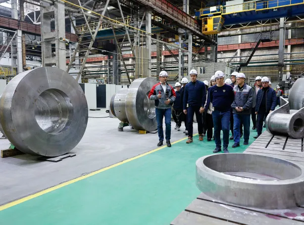 «Петрозаводскмаш» представил главе Минпромторга РФ проекты цифровой трансформации предприятия