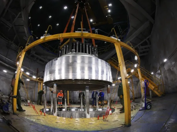 Atommash has carried out a check assembly of Reactor vessel for Kudankulam NPP